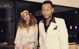 Video: Chrissy Teigen Forces Her Way Into John Legend's 'GoT' Viewing Party After Getting Kicked Out