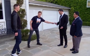 Video: Tom Brady Caught on His 'No. 1 Fan' Matt Damon's Feud With Jimmy Kimmel