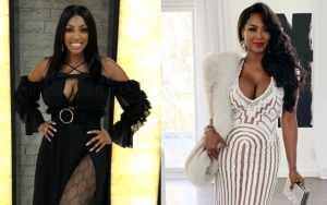 Former Nemesis Porsha Williams and Kenya Moore Are All Smiles While Filming 'RHOA'