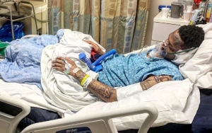 Slim 400 Is in Bad Shape in First Hospital Photo Since Getting Shot 9 Times, Clowns Shooters