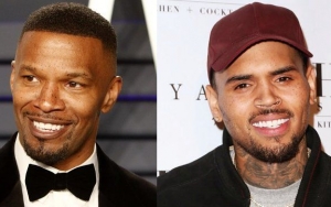 Fans Aren't Here for Jamie Foxx's Heartfelt Shout-Out to Chris Brown