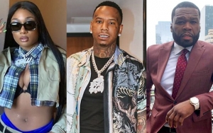 Megan Thee Stallion Defended by BF MoneyBagg Yo After 50 Cent Calls Her a 'H*e'
