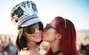 'DWTS' Alum Sharna Burgess Addresses Gay Rumors After She's Pictured Kissing a Woman