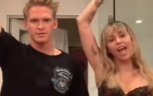 Miley Cyrus Dances in Her Undies in Tik Tok Video With Cody Simpson