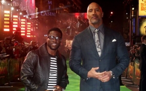 Kevin Hart Pokes Fun at Dwayne Johnson by Dressing Up as Him for Halloween