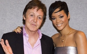 Rihanna and Paul McCartney Crack Jokes as They Run Into Each Other on Plane