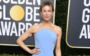 Renee Zellweger Admits to Hiding Twisted Ankle Under Golden Globes Dress on Red Carpet
