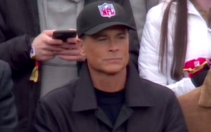 Rob Lowe Reacts After His NFL Hat Steals the Spotlight at 49ers Vs. Packers Game