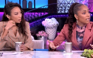 Jeannie Mai Looks Visibly Annoyed After Amanda Seales Shuts Her Down