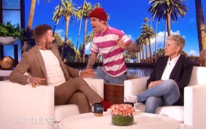 Watch: David Beckham Keeps His Cool When Justin Bieber Tries to Scare Him