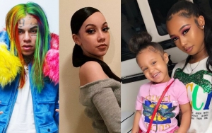 6ix9ine's Baby Mama Is 'Heartbroken' Over His Family's Outing With GF Jade's Daughter