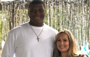NFL Star Derrick Brown Slams Journalist for Referring to His Girlfriend as 'Baby Mama'