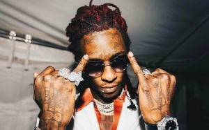 Young Thug Ignores Social Distancing to Mingle in the Street After Georgia Lifts the Bans