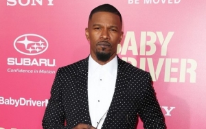 Jamie Foxx Singing While Joining Protesters in San Francisco