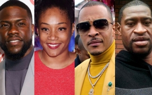 Kevin Hart, Tiffany Haddish, T.I. Pay Respect to George Floyd at Memorial Service