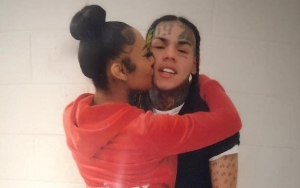6ix9ine's Girlfriend Says They're Fighting Over Wigs, Gushes About His Skills in Bed