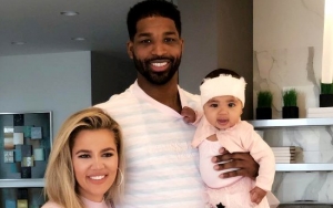 Khloe Kardashian Honors Father's Day With a Photo of 'Twins' Tristan Thompson and True