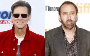 Jim Carrey Claims Nicolas Cage Is 'Totally Honored' Being Featured in His First Novel