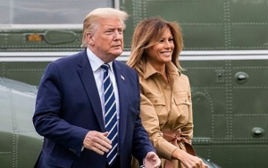 Video: Donald Trump Turned Down Again When Trying to Hold Melania's Hand