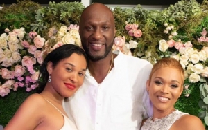 Lamar Odom's Daughter Destiny Supports Him and Sabrina Parr at Engagement Party