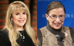 Stevie Nicks Inducts Late Ruth Bader Ginsburg Into 'Rock and Roll Hall of Fame of Life' 
