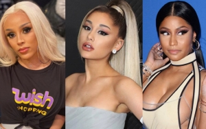 Doja Cat Sets Record Straight on Collaboration With Ariana Grande and Nicki Minaj