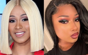 Report: Cardi B and Megan Thee Stallion in 'Each Other's Faces' at Birthday Party