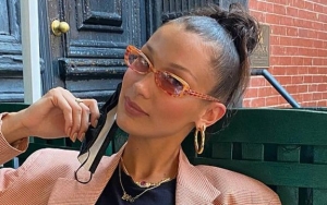 Bella Hadid Playfully Recreates Lizzie McGuire's Music Video While on the Beach