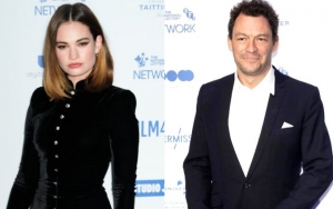 Lily James and Dominic West 'All Over Each Other' on Flight to Rome