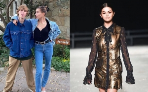 Hailey Baldwin Reacts to Rumors of Justin Bieber Two-Timing Selena Gomez With Her