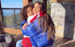 Kim Kardashian's Son Saint Cuts Out a Chunk of His Hair