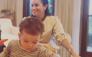 Archie Looks Adorable With Full Head of Hair as He Twins With Mom Meghan Markle in New Picture