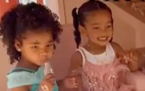 Kim Kardashian's Daughter Chicago West Puts Makeup on Khloe's Girl True Thompson in Adorable Video
