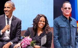 Barack and Michelle Obama Partying All Night With A-Listers at Tom Hanks-Hosted Dinner