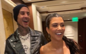 Kourtney Kardashian and Travis Barker Not Married, But Engaged in Las Vegas, Report Says