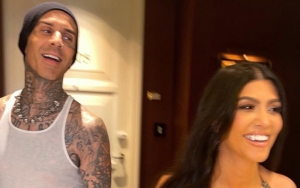 Kourtney Kardashian Proud to Beat Travis Barker for the 'First Time' in Ping Pong Game Wearing Heels