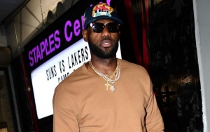 Twitter Reacts to LeBron James Shoving Fan at Usher Concert  
