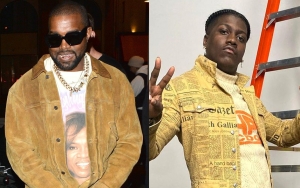 Kanye West Gets Spiky When Hanging Out With Lil Yachty Ahead of 'Donda' Listening Party