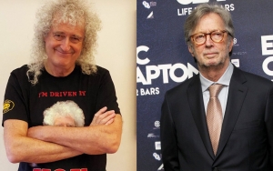 Brian May Reacts to Eric Clapton's Vaccine Stance by Calling Anti-Vaxxers 'Fruitcakes'