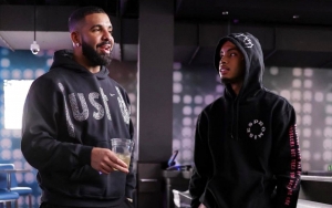 Drake Spoils Rumored GF's Son With Iced Out Pendant