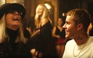 Justin Bieber Helps Diane Keaton Deal With Loss in 'Ghost' Music Video