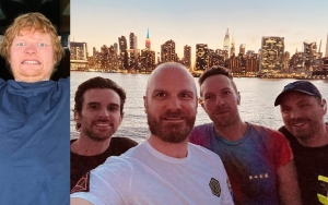 Ed Sheeran Surprises Coldplay Fans With 'Fix You' Performance at Album Launch Show