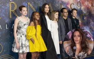 Angelina Jolie's Daughter Recycles Mom's Old Dior Dress for 'Eternals' Premiere in U.K.
