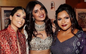 Priyanka Chopra Celebrates Diwali With 'Bada** Desi Boss Ladies' Lilly Singh and Mindy Kaling