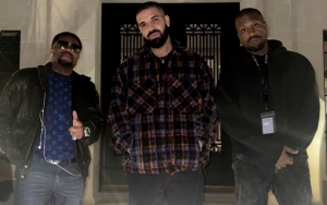 Kanye West and Drake Hang Out at Party Together After Ending Their Feud