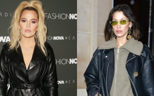 Khloe Kardashian Sued for Sharing Pics of Bella Hadid Wearing Good American Jeans