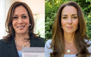 Kamala Harris, Kate Middleton Badly Bruised and Battered in Domestic Violence Campaign Posters