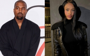 Kanye West Looks Down After Split From Girlfriend Vinetria