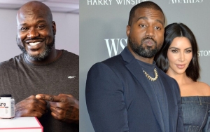 Shaquille O'Neal Says Kanye West Shouldn't 'Embarrass' Kim Kardashian Over Their Parenting Problems 