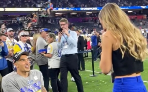 Rams' Safety Taylor Rapp Proposes on Field to Longtime Girlfriend After 2022 Super Bowl Win